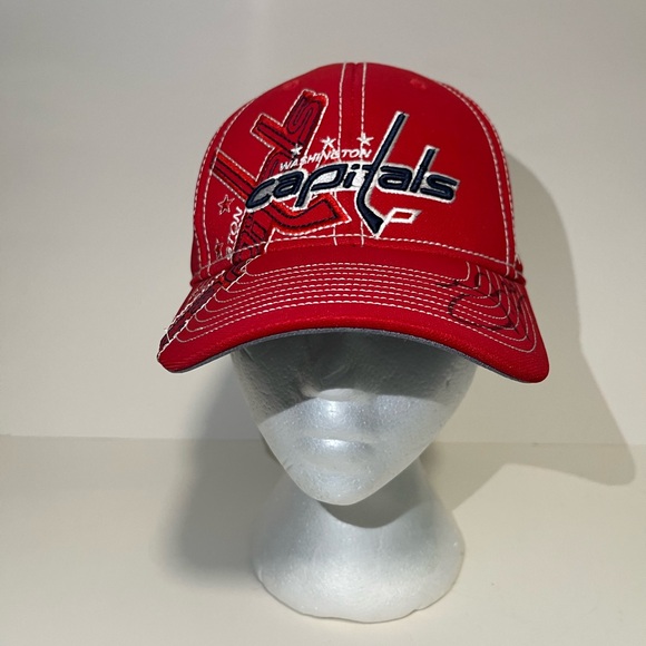 Men’s Washington Capitals Reebok Hat S/M Signed Troy Brouwer Autograph - Picture 5 of 12